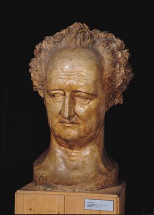 Primary view of Bust of Johann Wolfgang von Goethe