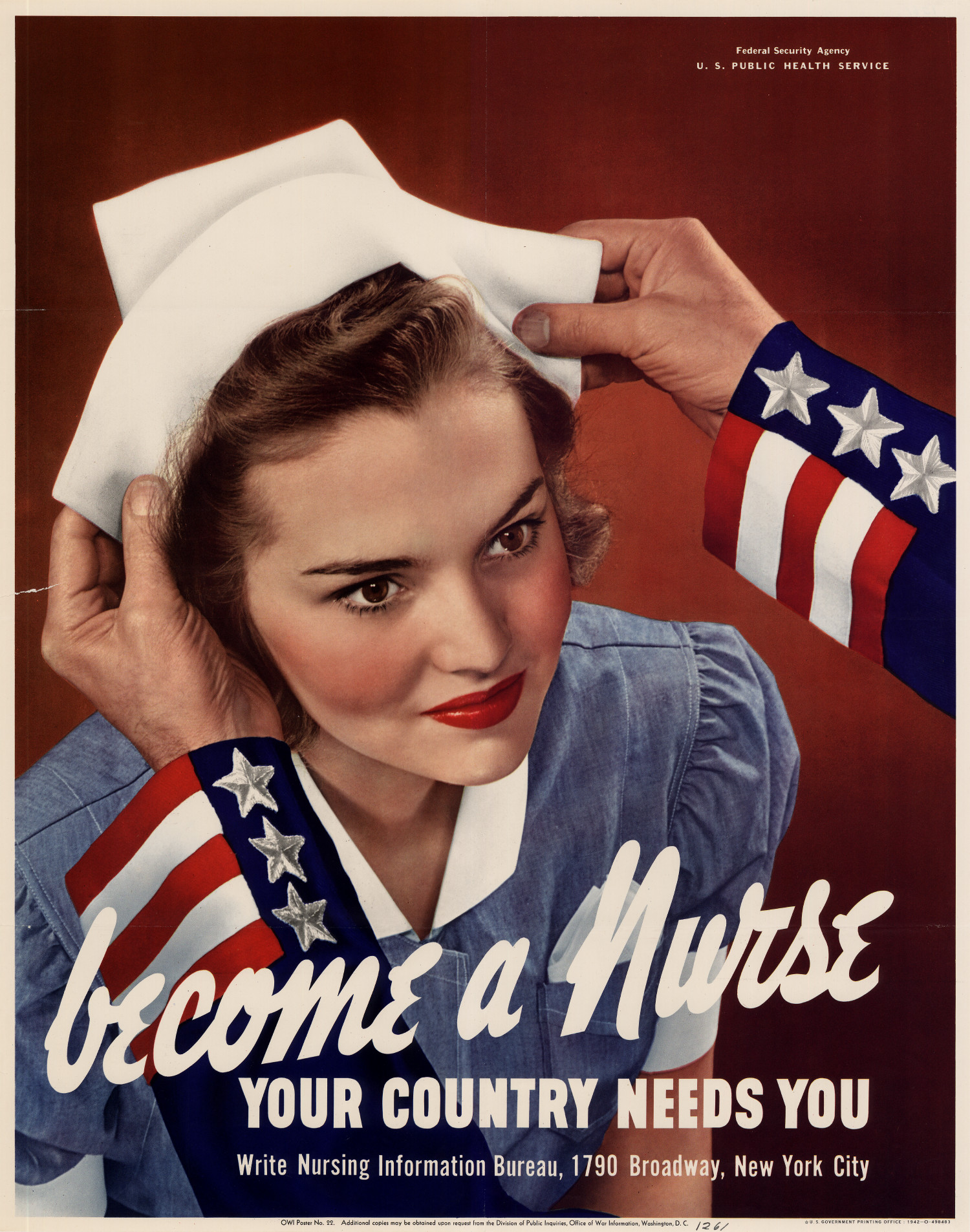 Become a nurse : your country needs you.
                                                
                                                    [Sequence #]: 1 of 1
                                                