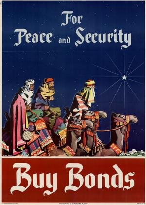 Primary view of For peace and security: buy bonds.