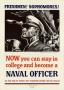 Poster: Freshmen! Sophomores! : now you can stay in college and become a nava…
