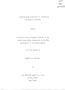 Thesis or Dissertation: Personal Qualifications of Industrial Recreation Directors