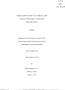 Thesis or Dissertation: Comparative Study of American and Israeli Teenagers' Attitudes Toward…