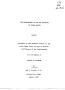 Thesis or Dissertation: The Development of the Oil Industry in Cooke County