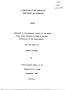 Thesis or Dissertation: A Comparison of the Canzoni of Frescobaldi and Froberger