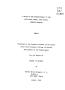 Thesis or Dissertation: A Study of the Effectiveness of the Sour Lake, Texas, High School Lib…
