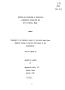 Thesis or Dissertation: Methods and Procedures in Determining a Recreation Program for the Ci…