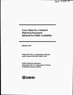 Primary view of Status of irradiations performed by testing and irradiation services for BNW as of October 15, 1967