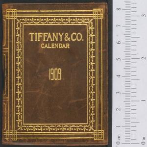 Primary view of object titled '[Calendar for 1909]'.