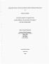 Thesis or Dissertation: Organusulfur Catalysis With Reduced Molybdenum Sulfides Containing th…