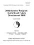 Report: Proceedings of Riken Bnl Research Center Workshop. 2002 Summer Progra…