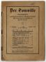 Journal/Magazine/Newsletter: Der Tonwille, Volume 4, Number 4, October 1924