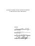 Thesis or Dissertation: The Relations Between the Legal Provisions for Education in Texas and…