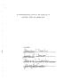 Thesis or Dissertation: An Anthropometrical Study in the Nutrition of Children, Using the Wet…