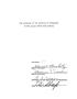Thesis or Dissertation: The Appraisal of the Practice of Homemaking in the Dallas Junior High…