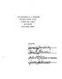 Thesis or Dissertation: The Evaluation of a Vocational Guidance Project in the Diamond Hill S…