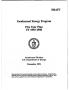 Report: Geothermal Energy Program: Five Year Plan FY 1993-1998