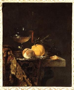 Primary view of Still Life with Glass Goblet and Fruit