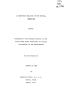 Thesis or Dissertation: A Production Analysis of the Musical, Peter Pan