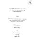 Thesis or Dissertation: A Study of the Personality of Music Students as Compared with other S…
