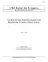 Report: Tracking Current Federal Legislation and Regulations: A Guide to Basi…