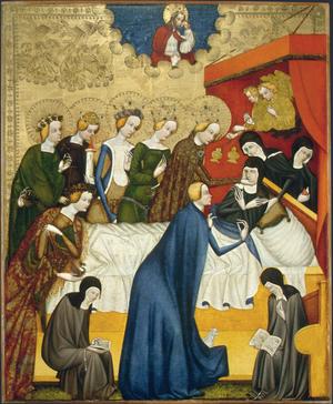 Primary view of The Death of St Clare