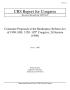 Report: Consumer Proposals in the Bankruptcy Reform Act of 1998: H.R. 3150, 1…