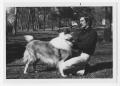 Photograph: [Bill Nelson and a dog]