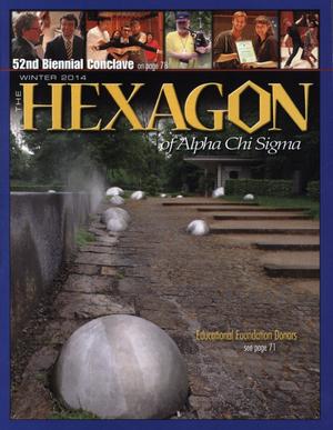 The Hexagon, Volume 105, Number 4, Winter 2014
