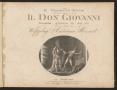 Musical Score/Notation: Don Juan, oder, Der Steinerne Gast : komische Oper in zwey Aufzügen, …