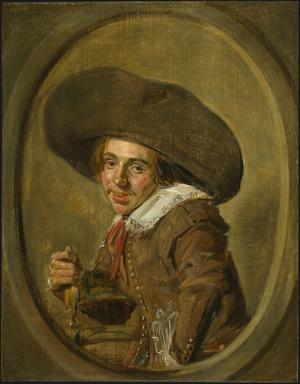 Primary view of A Young Man in a Large Hat