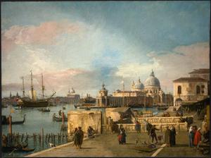 Primary view of Entrance to the Grand Canal from the Molo, Venice