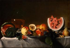 Primary view of Still Life with Fruit and Carafe