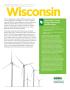 Report: Wisconsin: Wisconsin's Clean Energy Resources and Economy (Brochure)