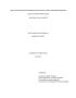 Thesis or Dissertation: Facilitating Positive Relationships between Patients and Foreign Born…