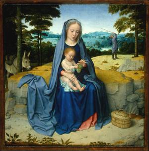 Primary view of The Rest on the Flight into Egypt