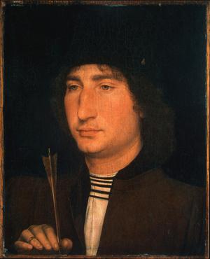 Primary view of Portrait of a Man with an Arrow