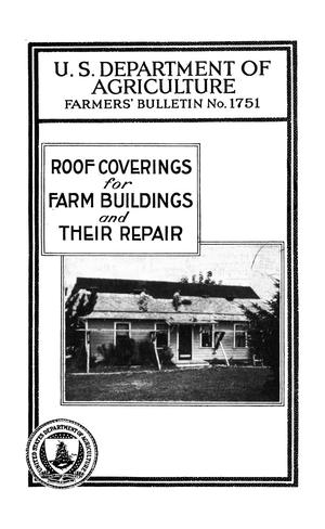 Primary view of Roof Coverings for Farm Buildings and Their Repair