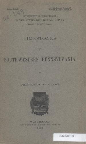 Primary view of Limestones of Southwestern Pennsylvania