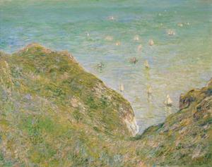 Primary view of On the Cliff at Pourville, Clear Weather