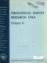 Report: Geological Survey Research, 1965: Chapter D