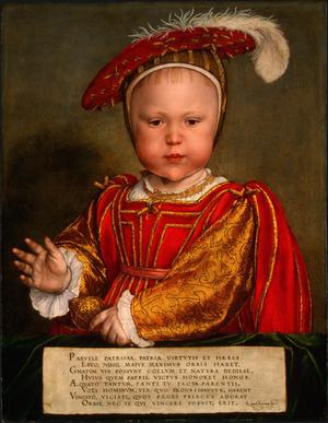 Primary view of Edward VI as a Child