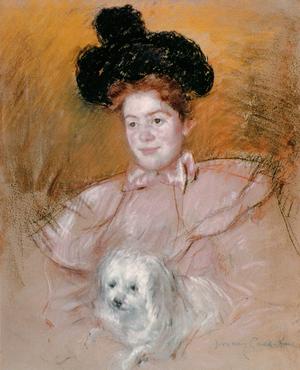 Primary view of Woman Holding a Dog