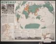 Poster: Newsmap. Monday, May 17, 1943 : week of May 7 to May 14, 192nd week o…