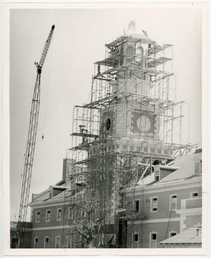 Primary view of [The clock tower of the administration building]