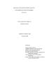 Thesis or Dissertation: Shear Wall Tests and Finite Element Analysis of Cold-Formed Steel Str…