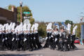 Photograph: [UNT Marching Band on West Oak Street]