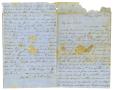 Letter: [Letter from Maud C. Fentress to David W. Fentress, September 6, 1859]