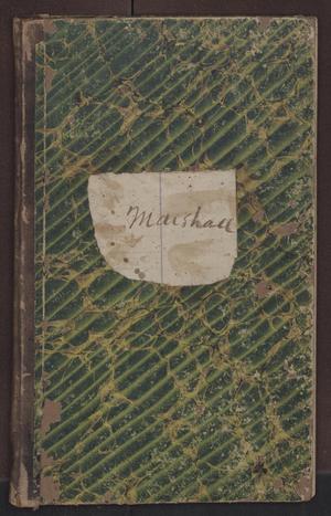 Primary view of [Sheriff's Fee Book, Cooke County, 1873-1874]