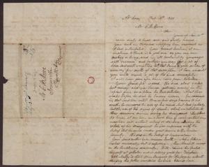 Primary view of [Letter from James A. Stewart to Charles B. Moore, February 12, 1845]