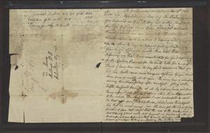 Primary view of [Letter from James Stuart to L. Moore, November 4, 1832]